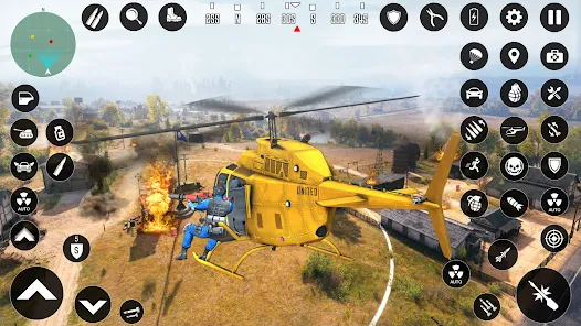 free fire helicopter