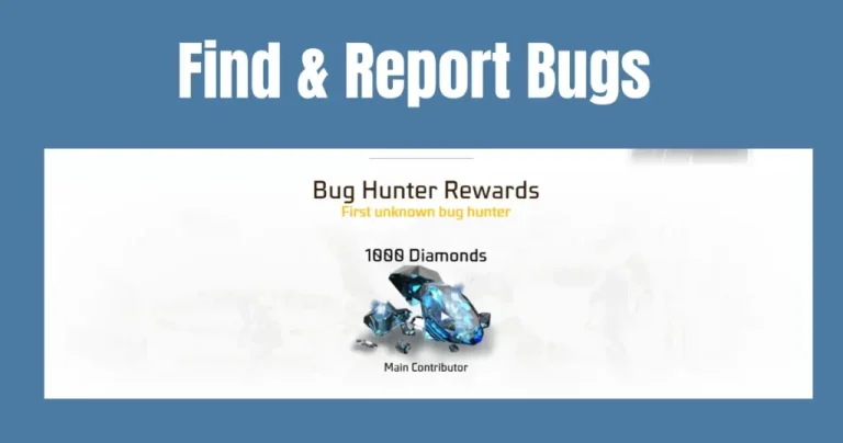 How to Find and Report Bugs in Free Fire Advance Server?
