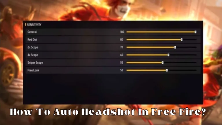 How To Auto Headshot In Free Fire? – A Complete Guide
